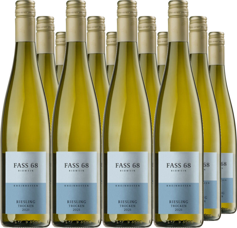 12er Vorteilspaket Immel by Wittmann Riesling "Faß 68" QbA