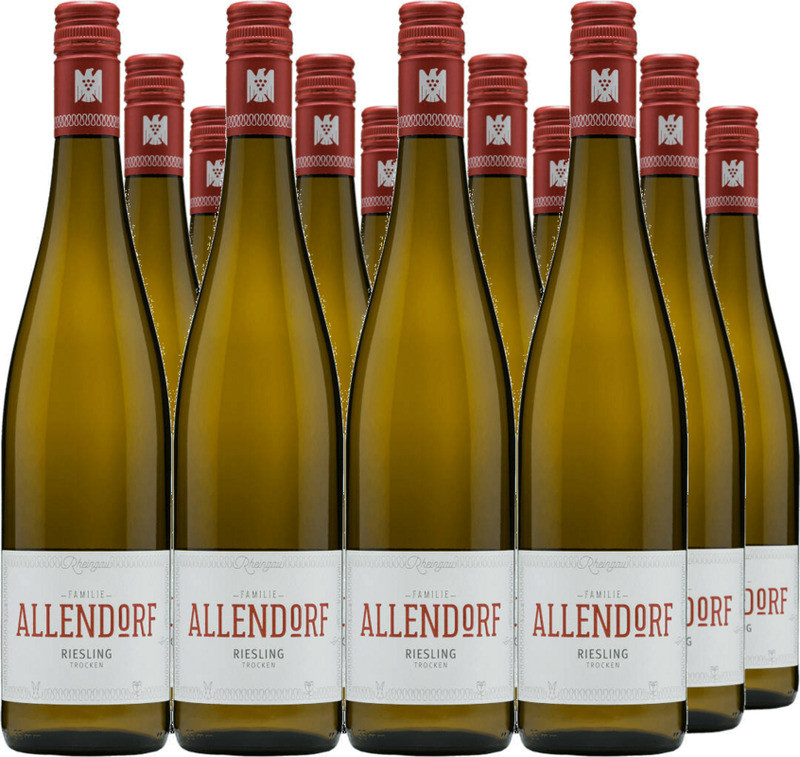 12er Vorteilspaket Allendorf Riesling trocken VDP.Gutswein