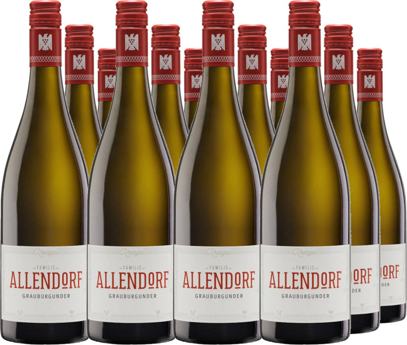 12er Vorteilspaket Allendorf Grauburgunder QBA VDP.Gutswein