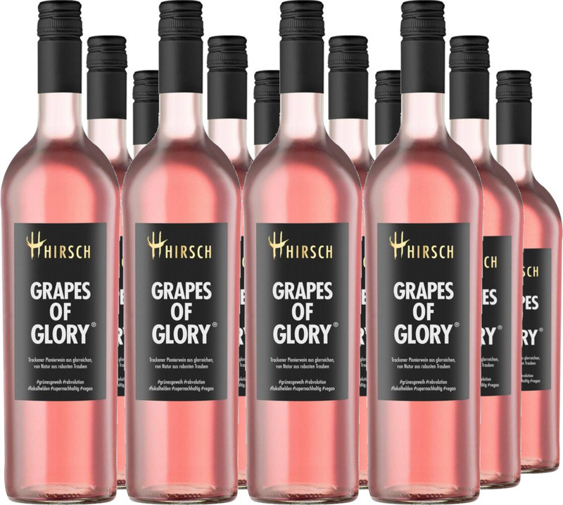 12er Vorteilspaket Grapes of Glory Rosé
