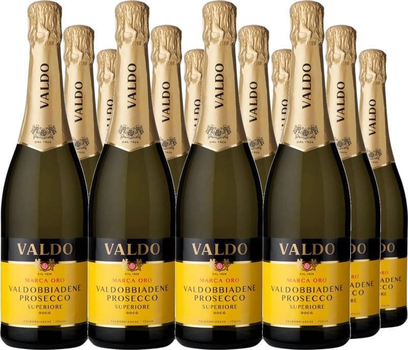12er Vorteilspaket Valdo Marca Oro Prosecco Superiore di Valdobbiadene Spumante DOCG