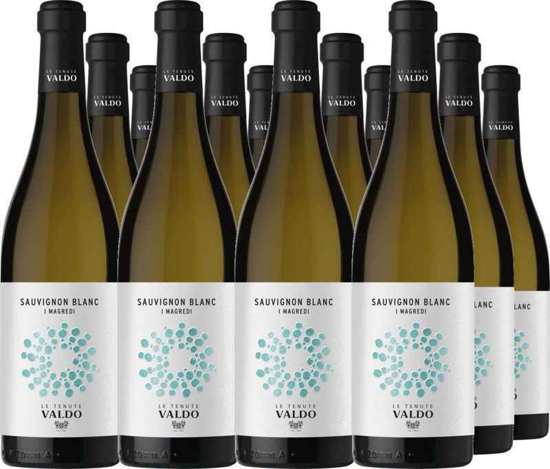 12er Vorteilspaket Valdo Sauvignon Friuli DOC I Magredi