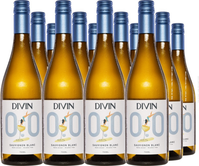 12er Vorteilspaket Divin Sauvignon Blanc 0.0%