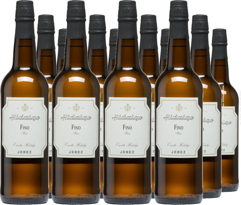 12er Vorteilspaket Hidalgo Fino Jerez Seco
