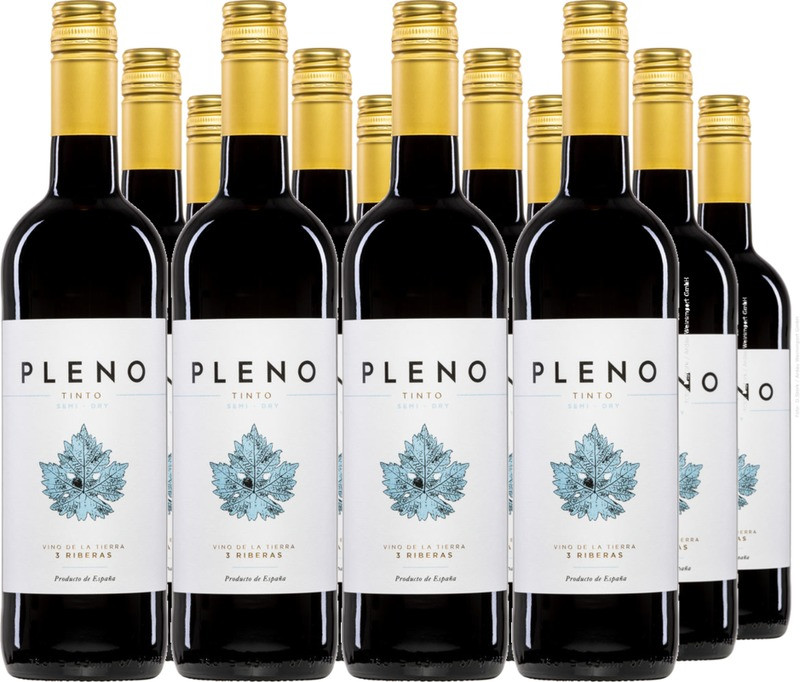 12er Vorteilspaket Pleno Tempranillo Semi-Dry