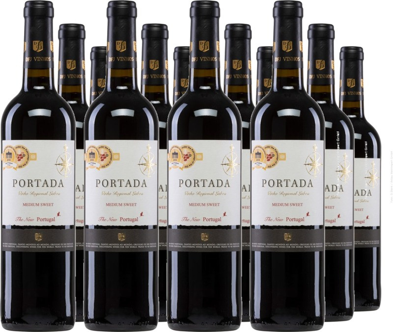 12er Vorteilspaket Portada Tinto Medium Sweet