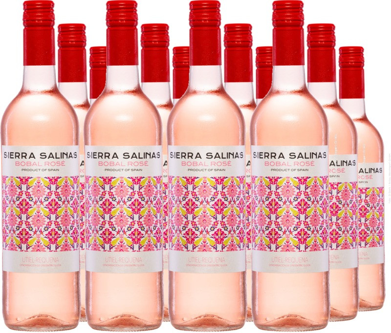 12er Vorteilspaket Sierra Salinas Bobal Rosé
