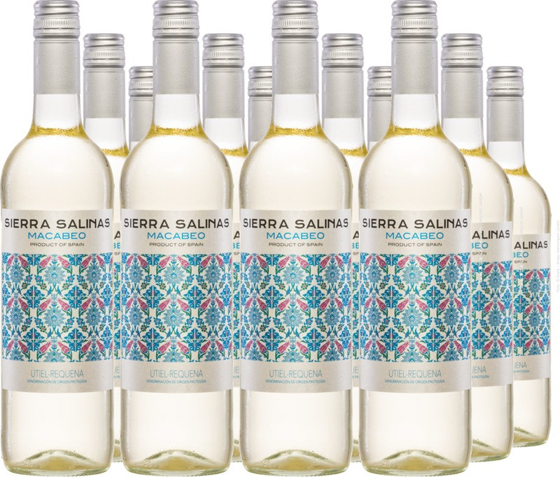 12er Vorteilspaket Sierra Salinas Macabeo Blanco