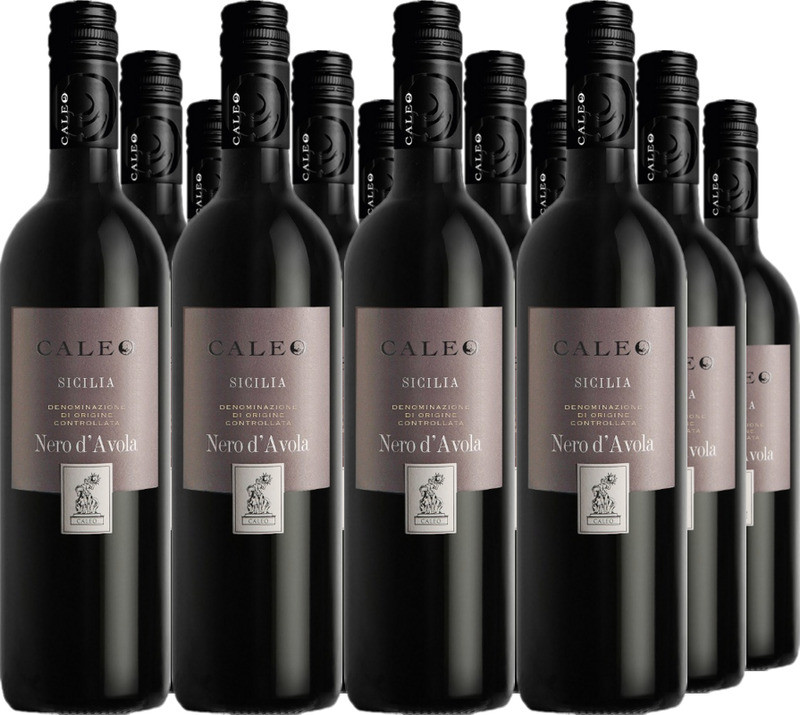 12er Vorteilspaket Nero d`Avola Caleo Sizilien DOC