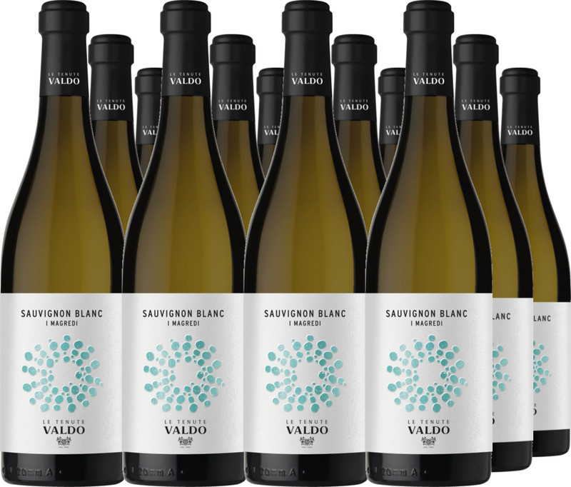 12er Vorteilspaket Valdo Sauvignon Friuli DOC I Magredi