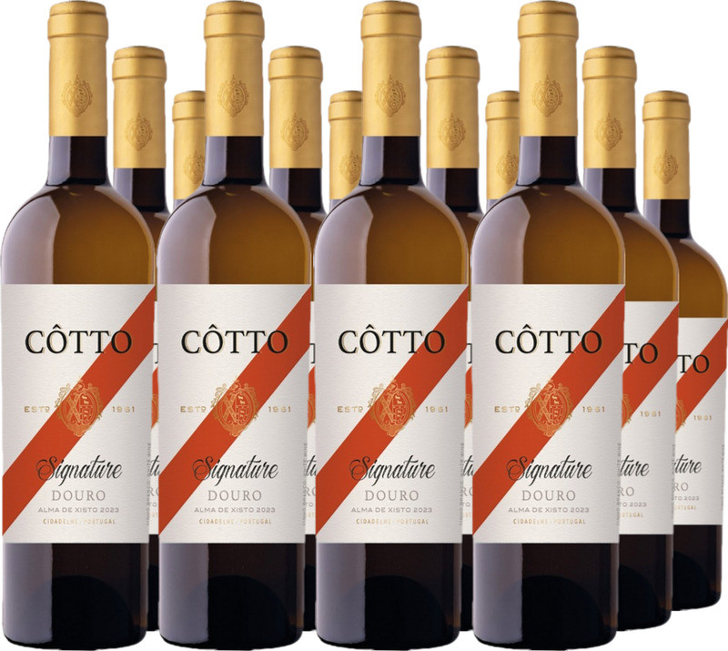 12er Vorteilspaket Côtto Signature Douro DOC Alma de Xisto Vinho Branco