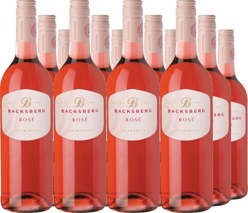 12er Vorteilspaket Backsberg Rosé