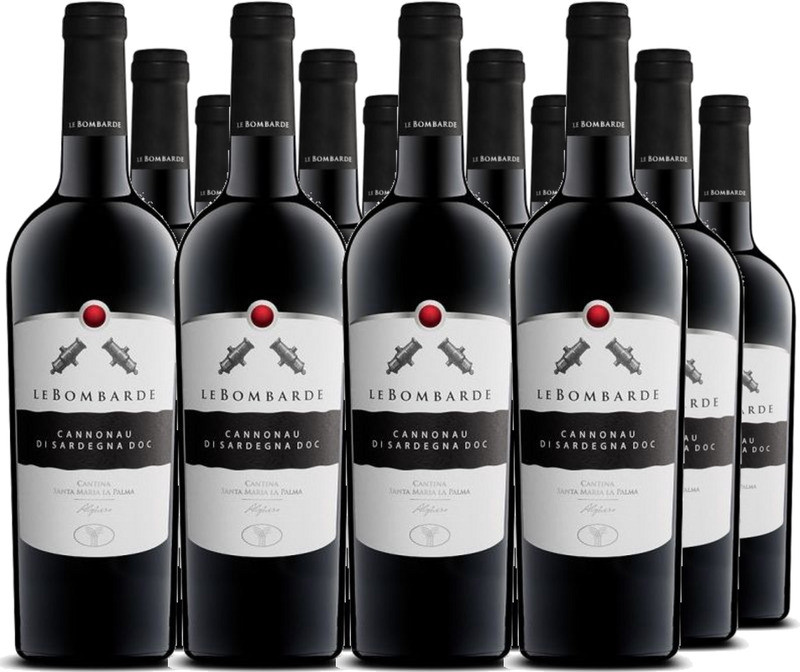 12er Vorteilspaket Le Bombarde Cannonau di Sardegna DOC
