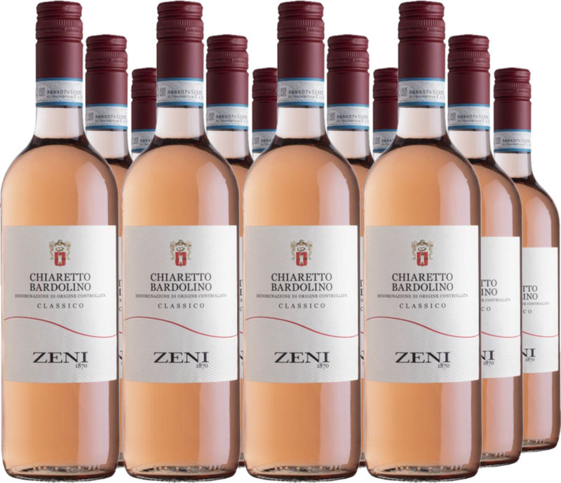 12er Vorteilspaket Bardolino Chiaretto Classico DOC DV