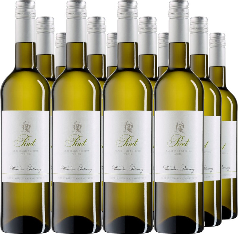 12er Vorteilspaket Weimarer Poetenweg Poet Weiss (0,75l)