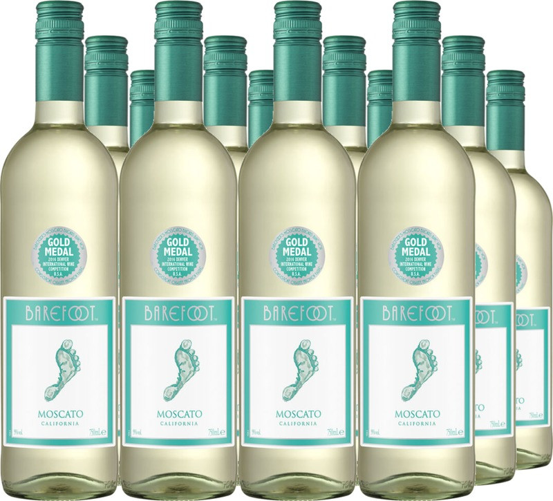 12er Vorteilspaket Barefoot Moscato