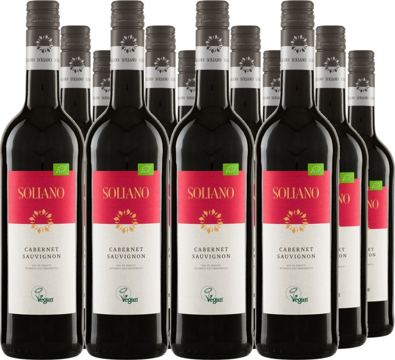 12er Vorteilspaket Cabernet Sauvignon Vin de France