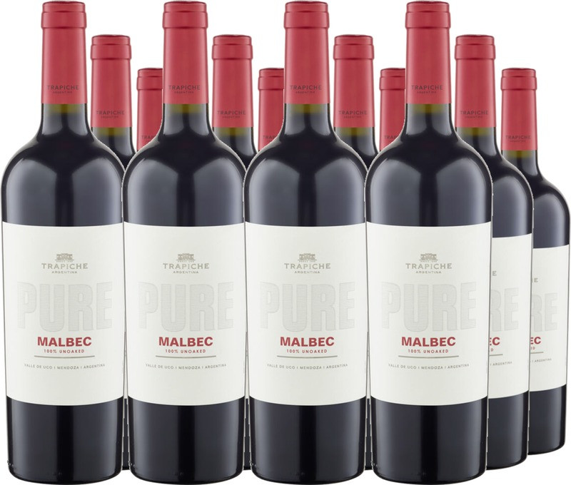 12er Vorteilspaket Trapiche Pure Malbec