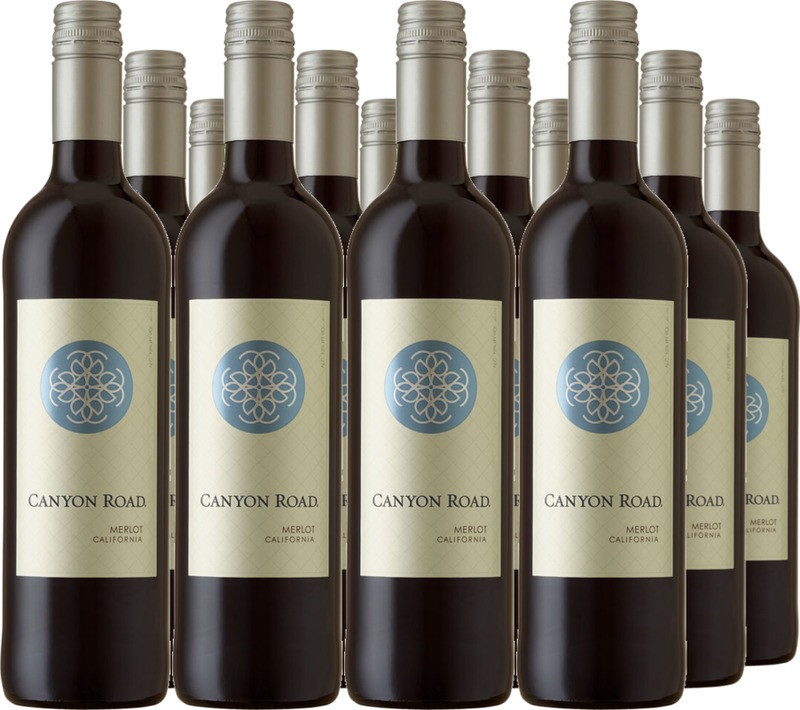 12er Vorteilspaket Merlot Canyon Road