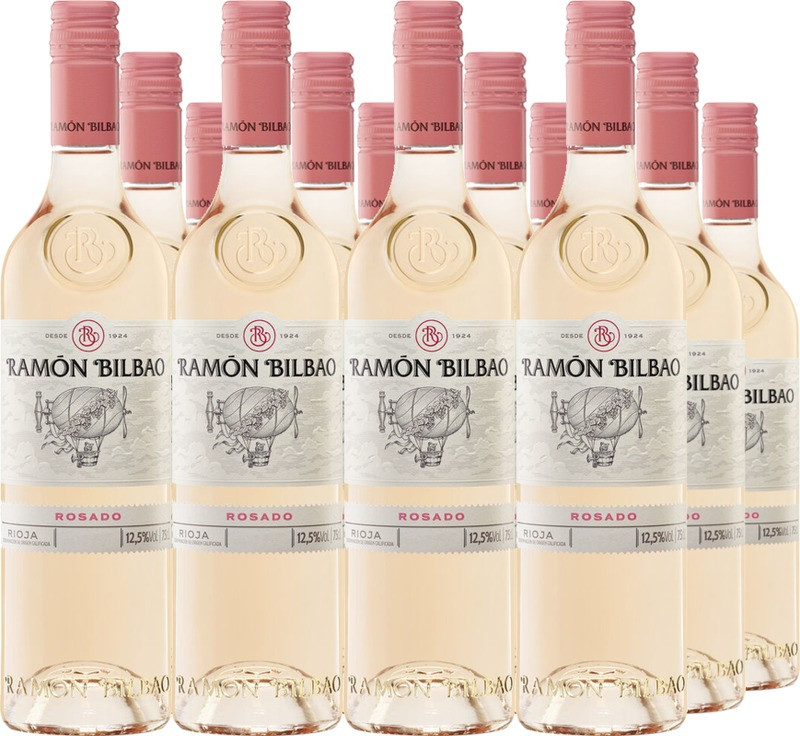 12er Vorteilspaket Ramon Bilbao Rosado Rioja DOCa