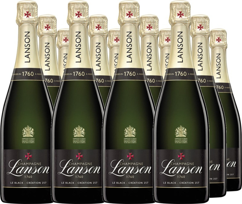 12er Vorteilspaket Le Black Label Brut
