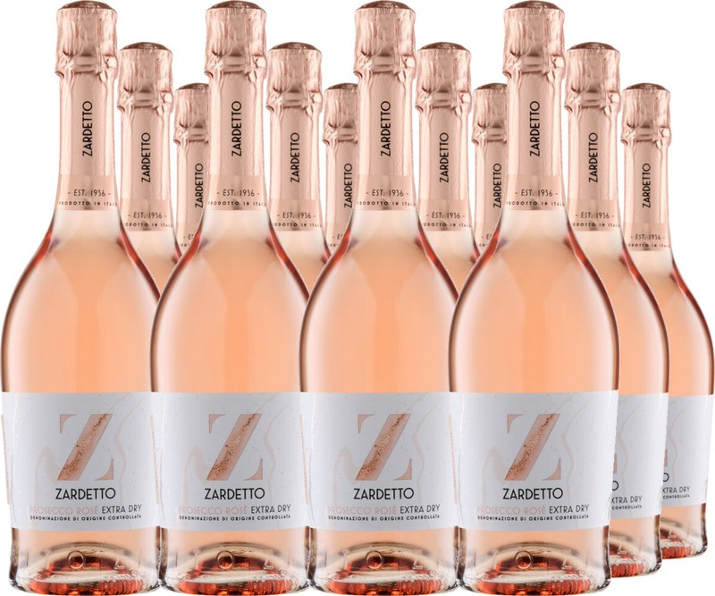 12er Vorteilspaket Prosecco Millesimato Rose DOC