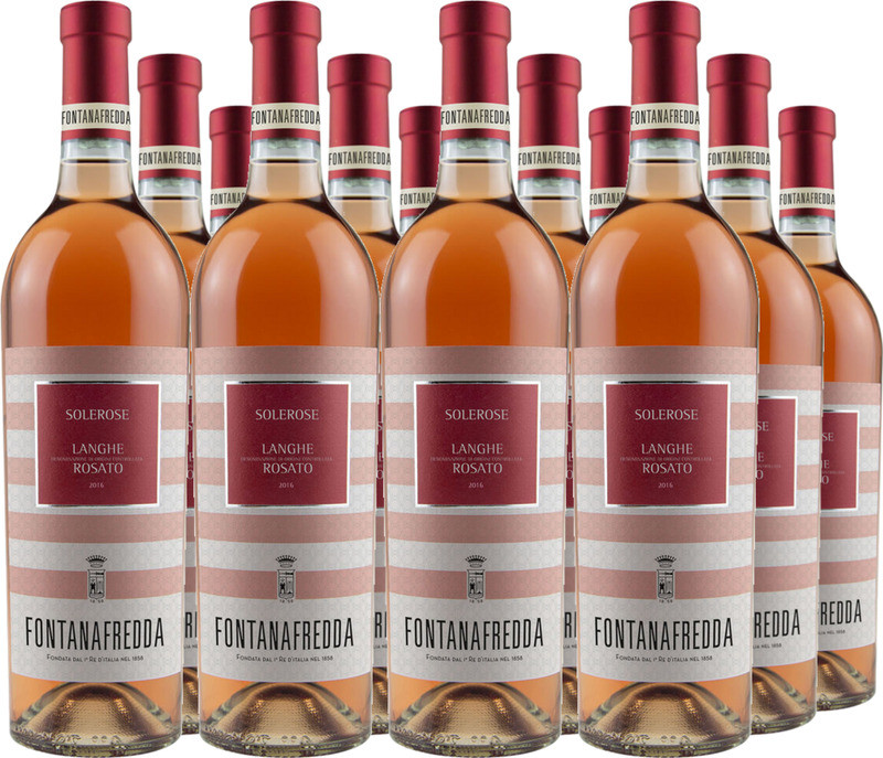 12er Vorteilspaket Solerose Langhe DOC Rosato