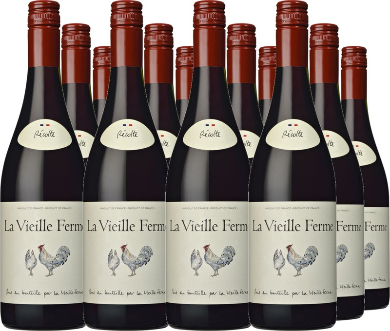 12er Vorteilspaket Vin De France Rouge