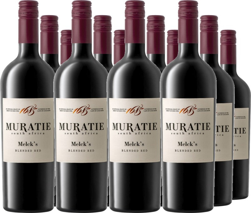 12er Vorteilspaket Muratie Wine Estate Muratie Melck's Blended Red