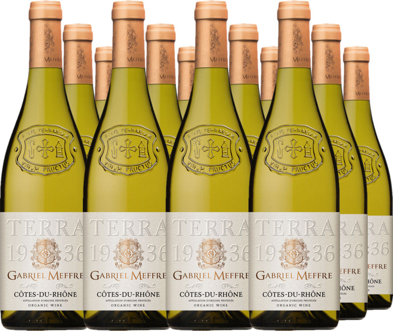 12er Vorteilspaket Côtes du Rhône Blanc