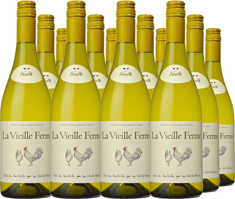 12er Vorteilspaket Vin De France Blanc
