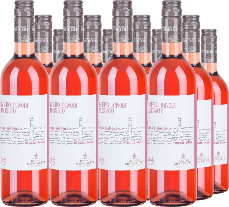 12er Vorteilspaket Montalto Nero d'Avola Rosato IGT