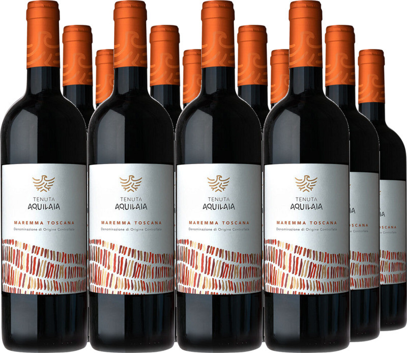 12er Vorteilspaket Aquilaia Maremma Toscana