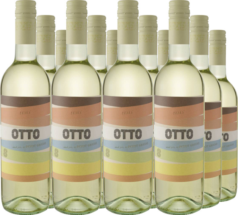 12er Vorteilspaket Otto Pinot Grigio Provincia di Pavia IGT