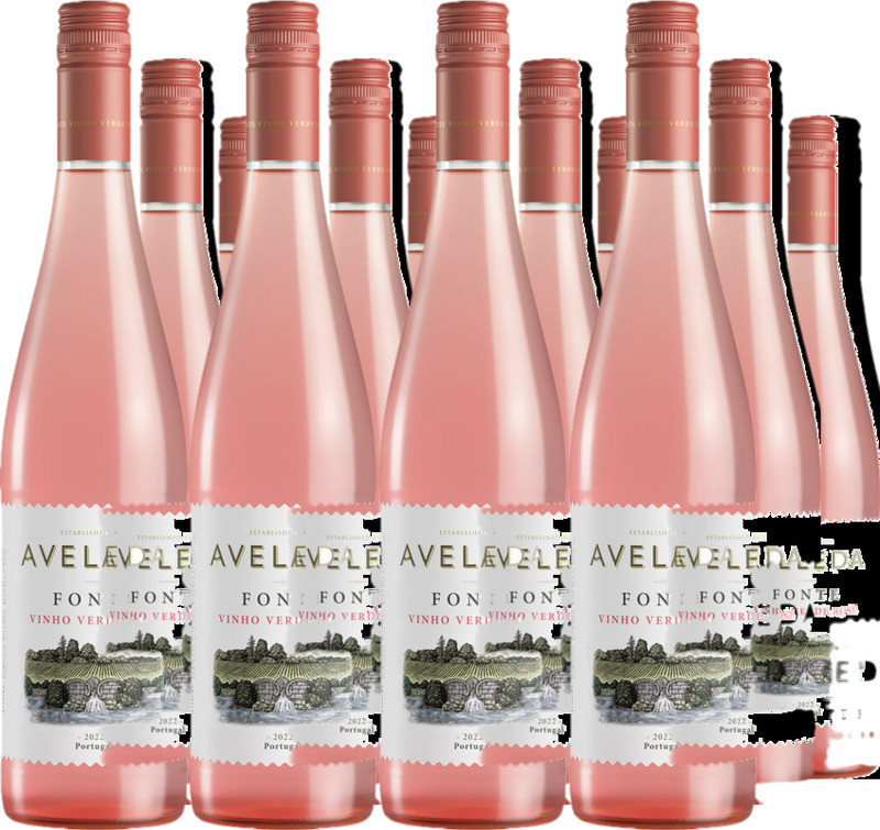 12er Vorteilspaket Aveleda Fonte Vinho Verde DOC Rosé