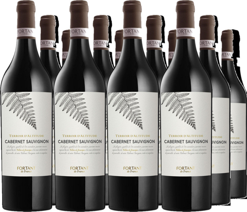 12er Vorteilspaket Fortant De France Cabernet Sauvignon Altitude