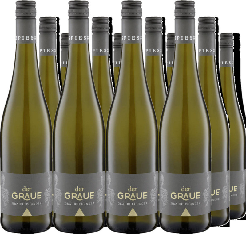 12er Vorteilspaket Grauburgunder Der Graue trocken