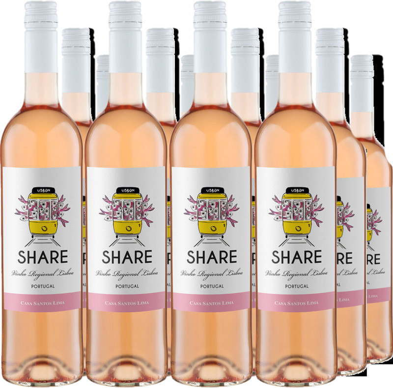 12er Vorteilspaket Lisboa Rosado Share Cascata