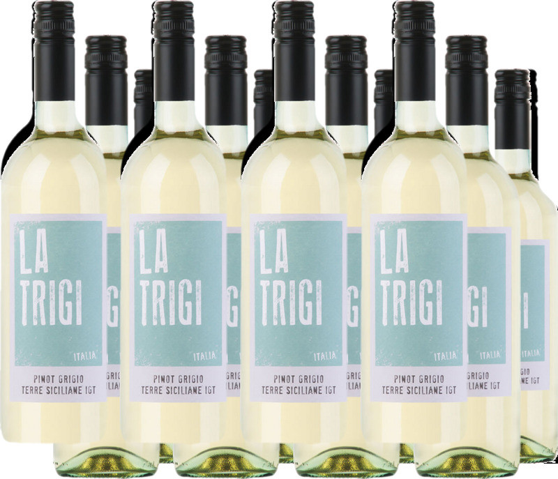 12er Vorteilspaket Pinot Grigio Terre Siciliane