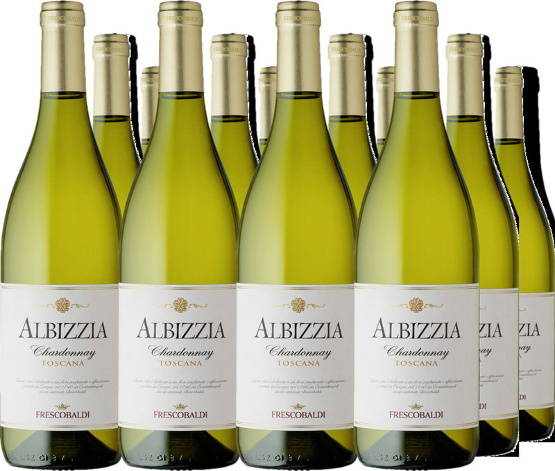 12er Vorteilspaket Toscana Albizzia Chardonnay Toscana IGT
