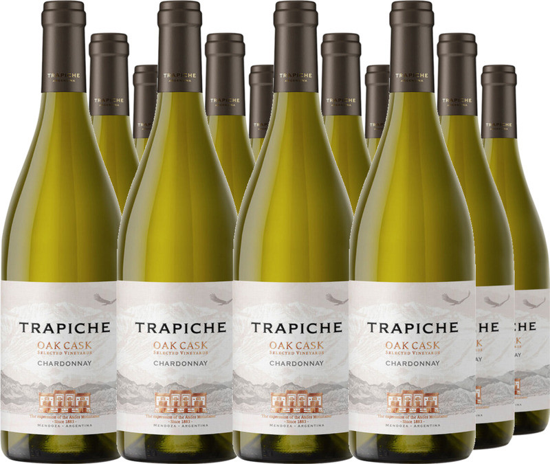12er Vorteilspaket Trapiche Oak Cask Chardonnay