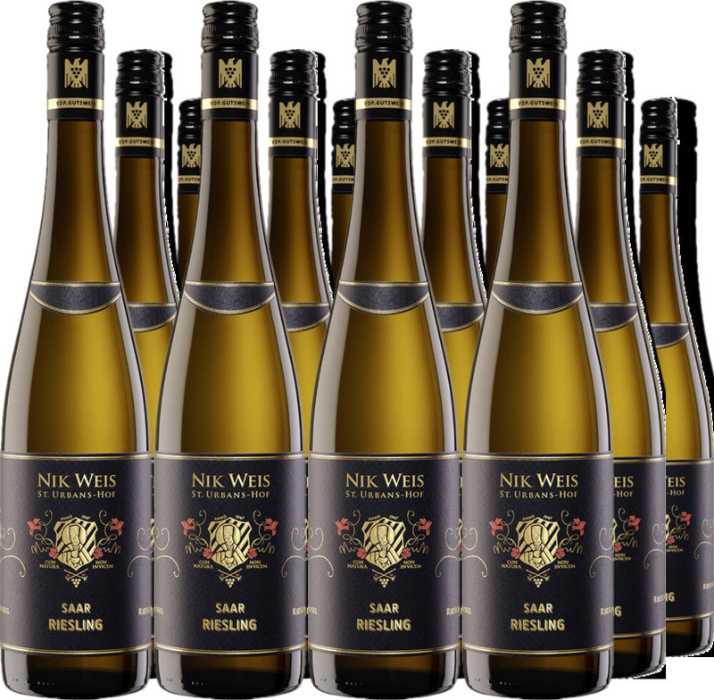 12er Vorteilspaket Riesling Gutswein Feinherb Saar VDP