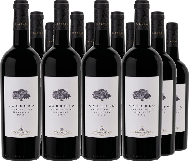 12er Vorteilspaket Carrubo Primitivo di Manduria DOC