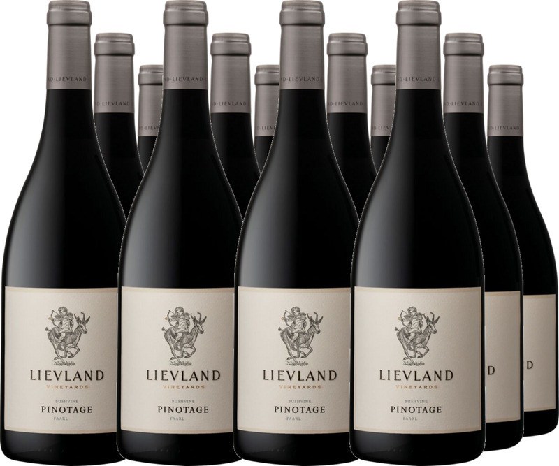 12er Vorteilspaket Lievland Bushvine Pinotage