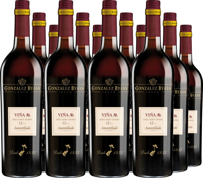12er Vorteilspaket Vina AB Amontillado