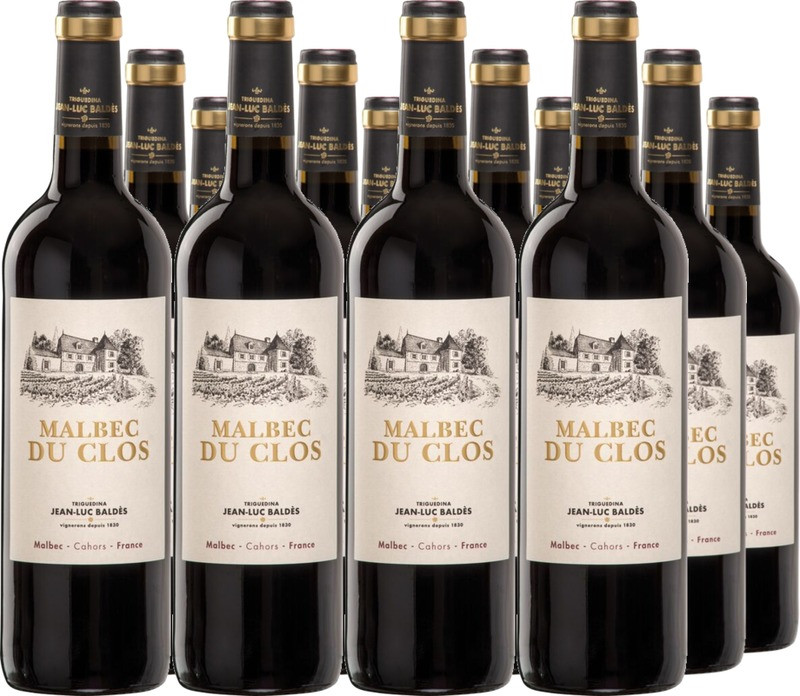 12er Vorteilspaket Malbec du Clos