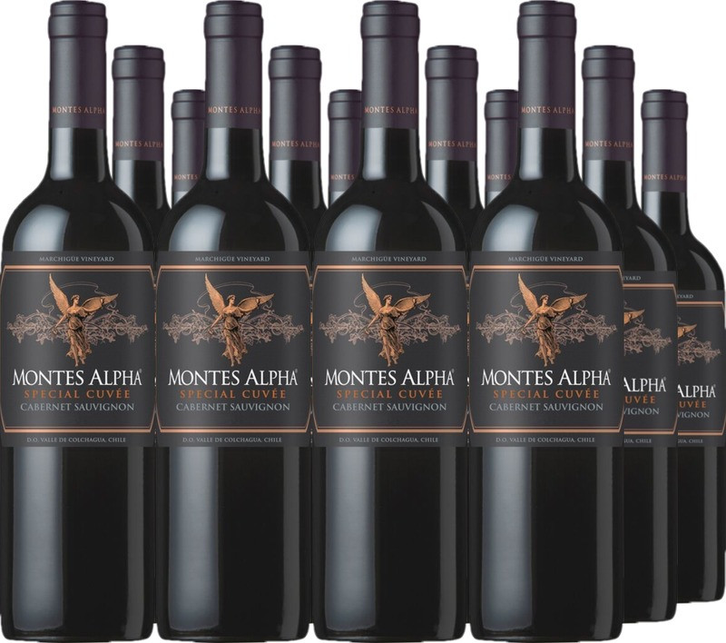 12er Vorteilspaket Montes Alpha Special Cuvée Cabernet Sauvignon