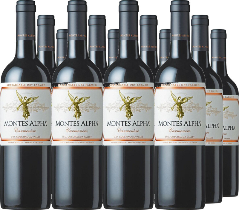 12er Vorteilspaket Montes Alpha Carmenère