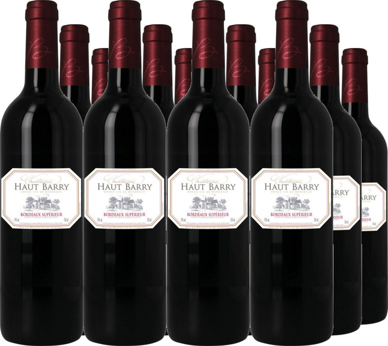 12er Vorteilspaket Château Haut Barry Bordeaux Supérieur AOC