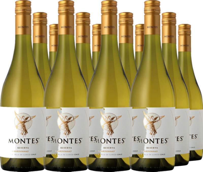 12er Vorteilspaket Montes Reserva Chardonnay